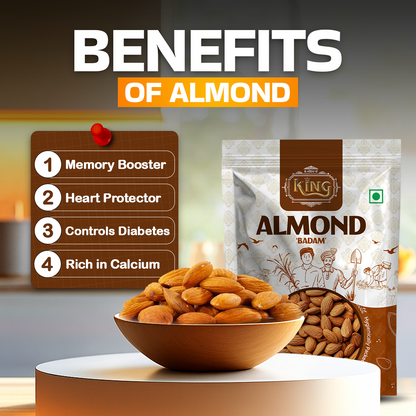 Crunchy Goodness – Almonds for Energy & Focus