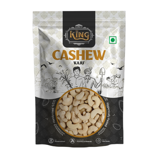 Rich & Creamy Cashews (Raju) - Packed with Protein & Good Fats
