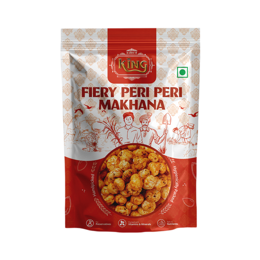 Fiery Peri Peri Makhana - Guilt‑Free Crunch