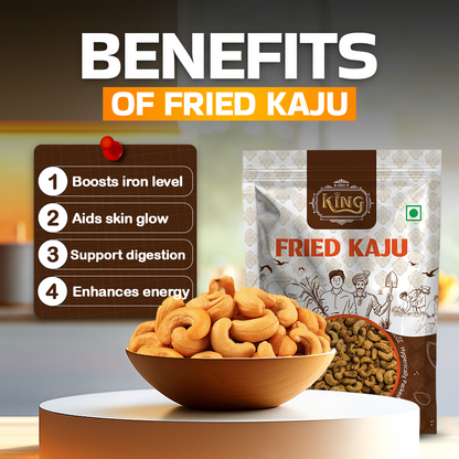 Fried Cashews (Kaju) - Packed with Protein & Good Fats