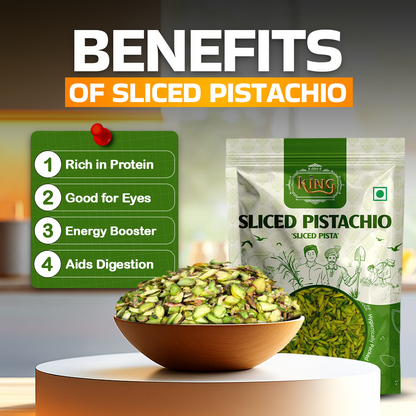 Sliced Pistachios for Rich Flavor