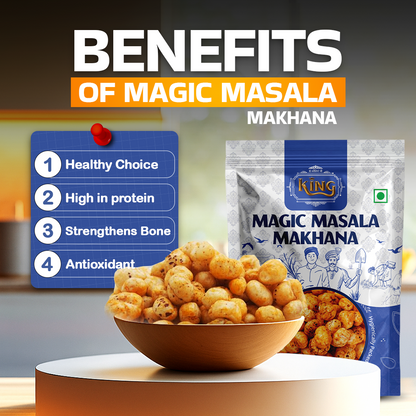 Magic Masala Makhana - Guilt & Gluten Free